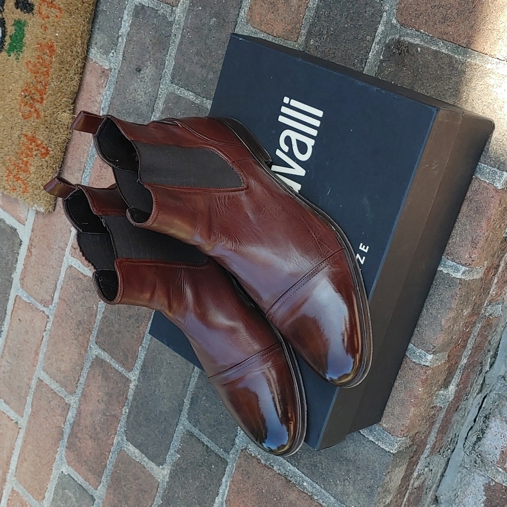 Roberto Cavalli Luxory Marrone Chelsea Boot